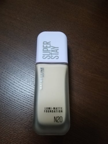 SPステイ ルミマット リキッド ファンデーション N20/MAYBELLINE NEW YORK/リキッドファンデーションを使ったクチコミ（1枚目）