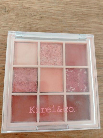 アイシャドウパレット/Kirei&co./アイシャドウパレットを使ったクチコミ(1枚目)