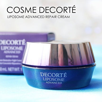 DECORTÉ リポソーム アドバンスト リペアクリームのクチコミ「
2022年9月16日、コスメデコルテのアイコン的存在「リポソーム美容液」のパワーを受け継ぐク.....」(1枚目)