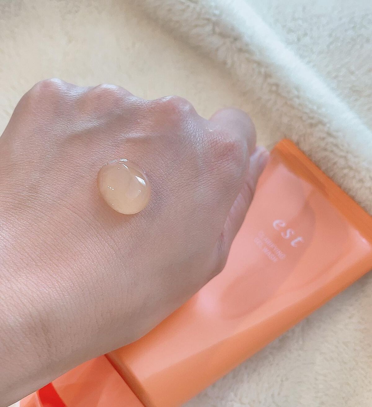 エスト クラリファイイング ジェル ウォッシュ/est/その他洗顔料を使ったクチコミ（2枚目）