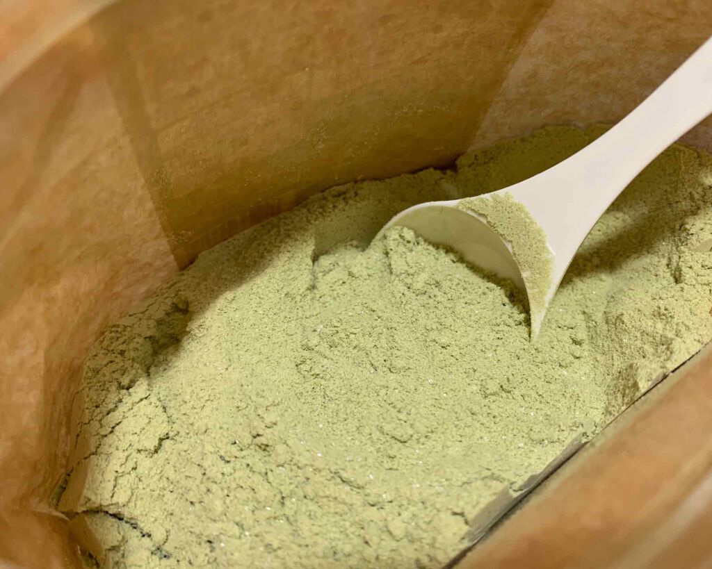 MATCHA PURE(プロテインパウダー)/ピュアパートナー/ソイプロテインを使ったクチコミ(3枚目)