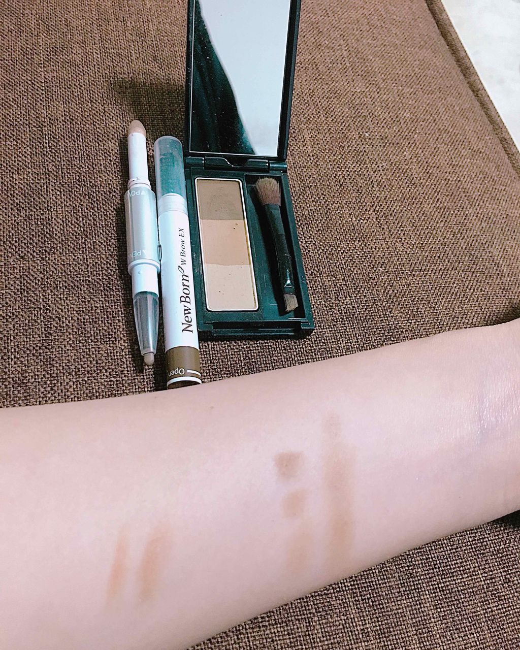 ケイト デザイニングアイブロウ3D/KATE/パウダーアイブロウを使ったクチコミ（2枚目）