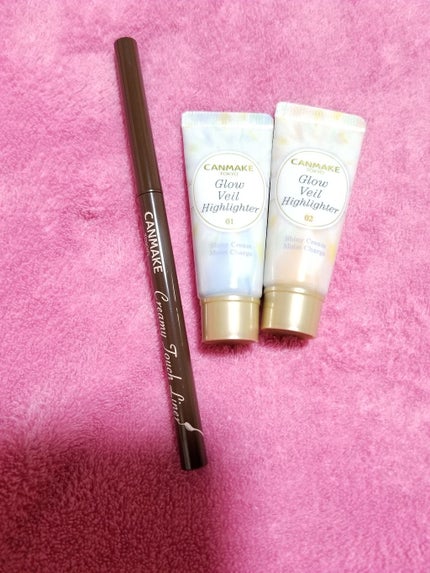 グロウヴェールハイライター/キャンメイク/クリームハイライトを使ったクチコミ(1枚目)