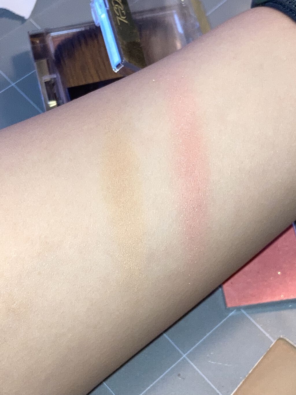 UR GLAM　DAILY CHEEK BLUSH/U R GLAM/パウダーチークを使ったクチコミ（3枚目）