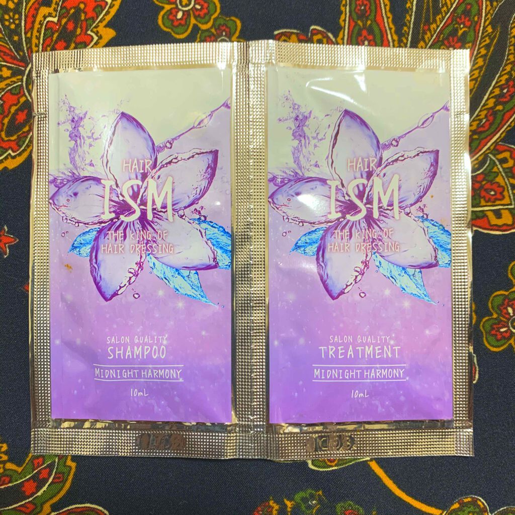 ISMサロンクオリティーヘアケア ミッドナイトハーモニー シャンプー／トリートメント シャンプー/サロンシャンプー/シャンプー・コンディショナーを使ったクチコミ（1枚目）