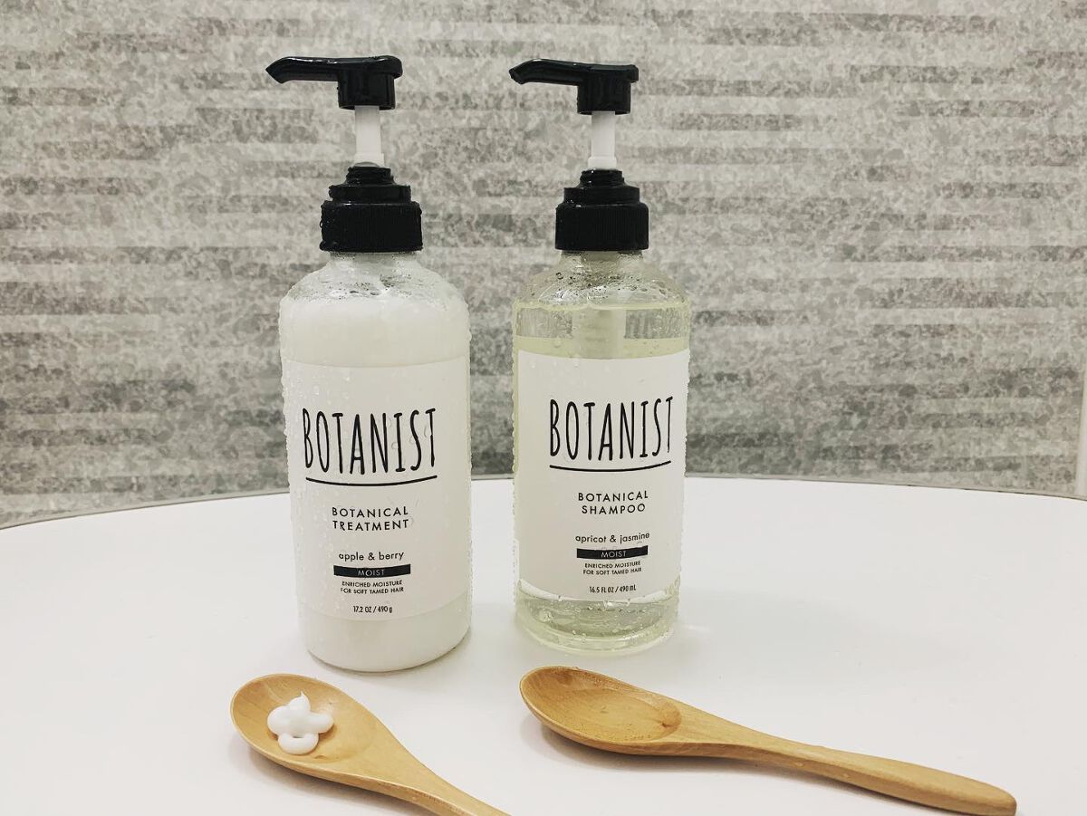 ボタニカルシャンプー/トリートメント(モイスト) /BOTANIST/シャンプー・コンディショナーを使ったクチコミ(2枚目)
