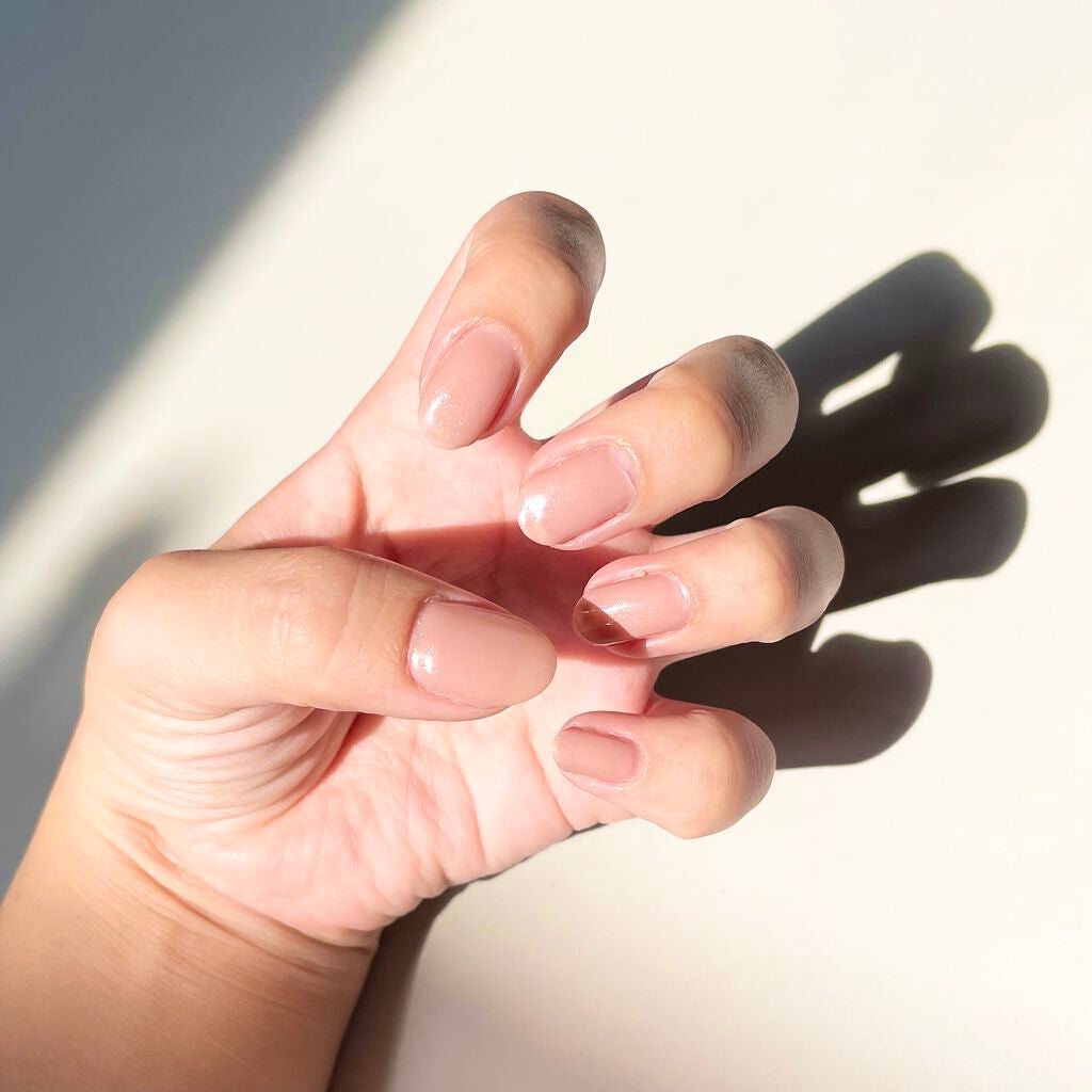 ジェルネイル(ライト対応)/セリア/ジェルネイルを使ったクチコミ(5枚目)