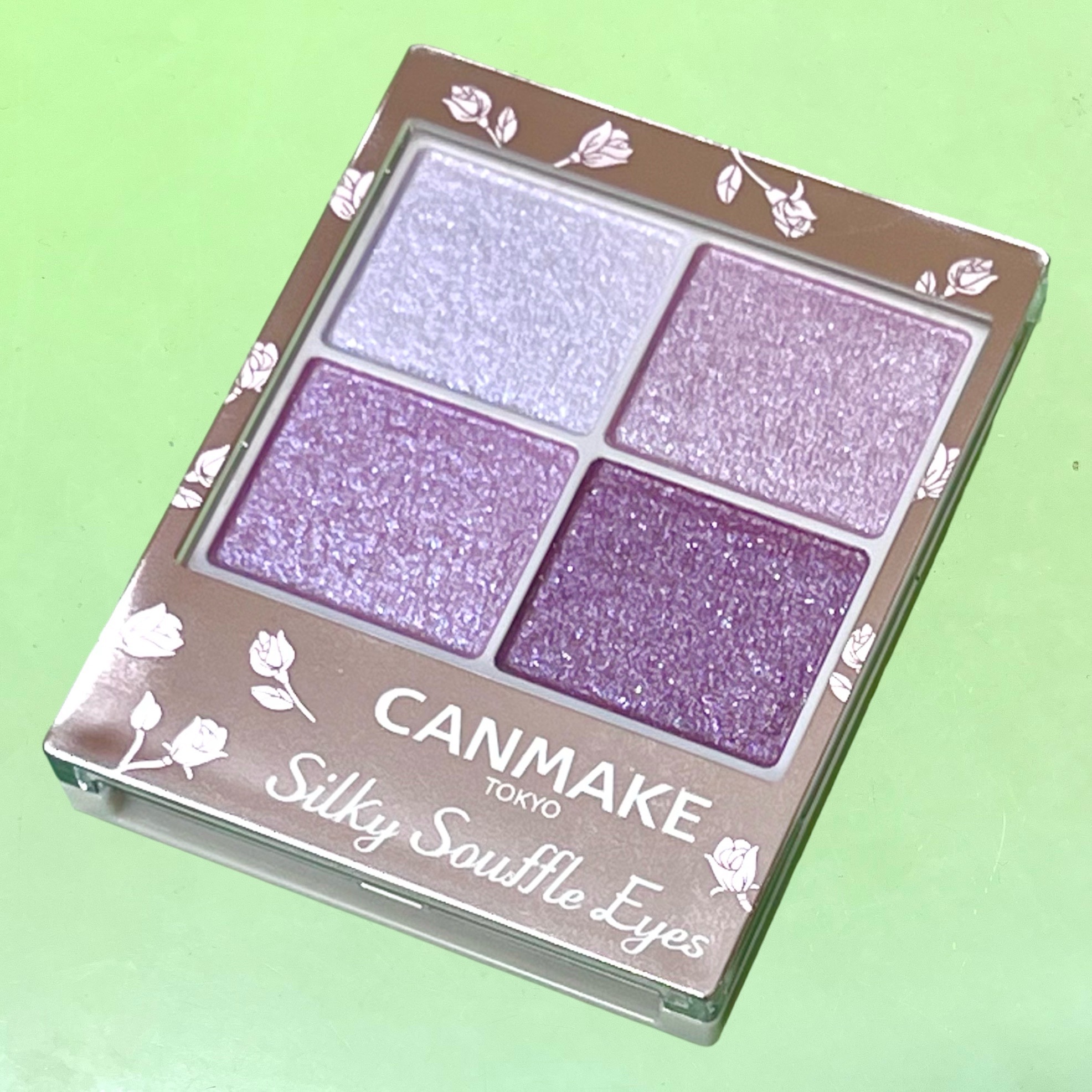 シルキースフレアイズ/キャンメイク/アイシャドウパレットを使ったクチコミ（1枚目）