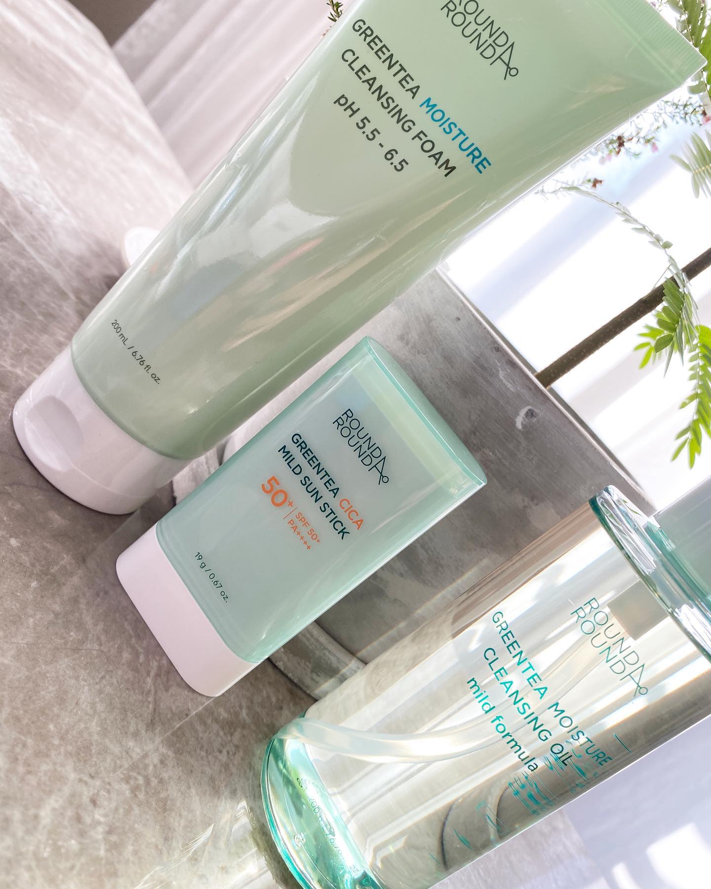 グリーンティー モイスチャークレンジングフォーム/ラウンドアラウンド/洗顔フォームを使ったクチコミ（2枚目）