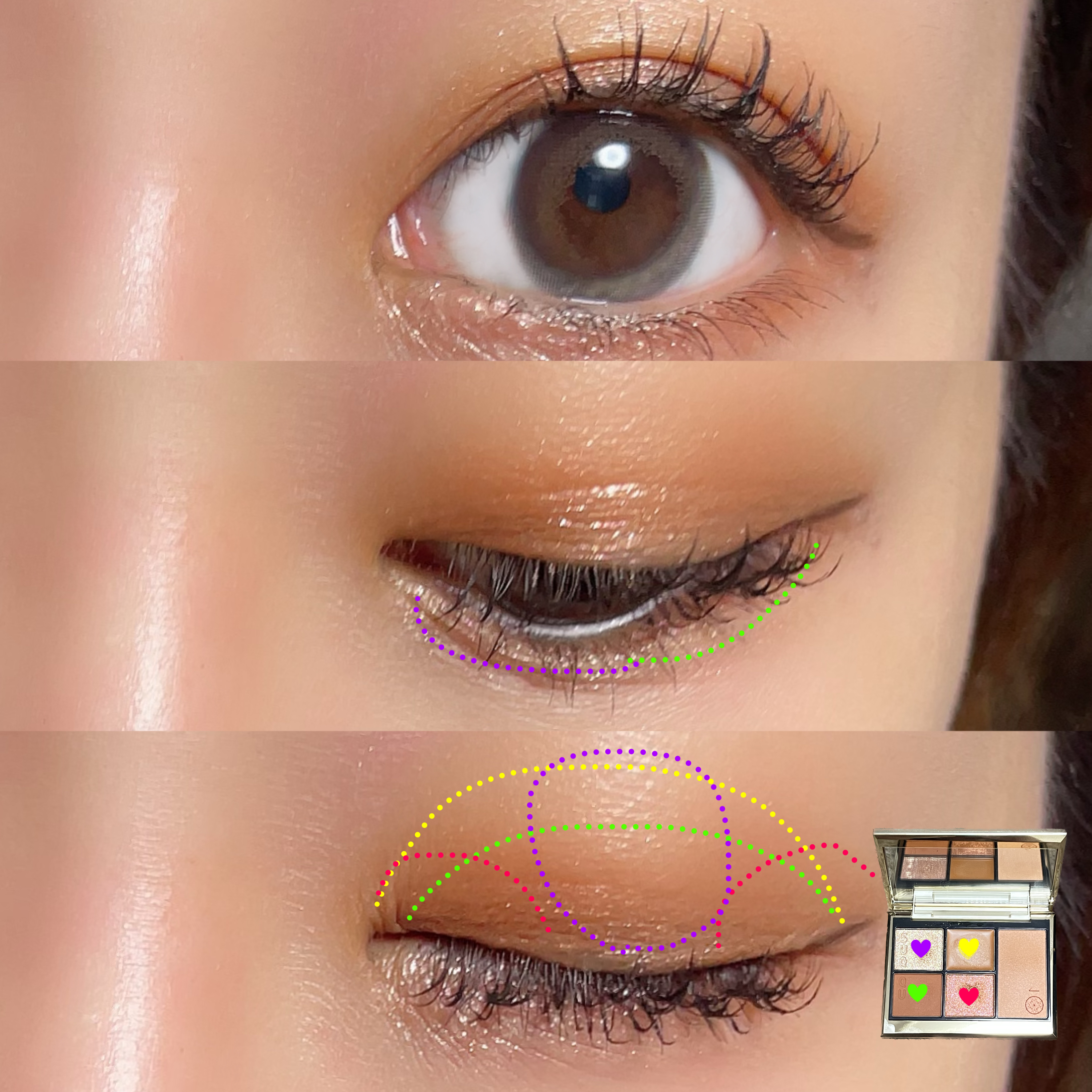 「密着アイライナー」極細クリームペンシル/デジャヴュ/ペンシルアイライナーを使ったクチコミ（2枚目）