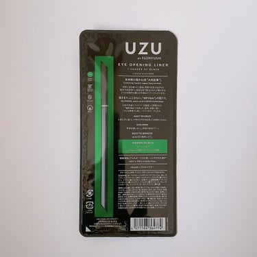 7 SHADES OF BLACK/UZU BY FLOWFUSHI/リキッドアイライナーを使ったクチコミ（5枚目）
