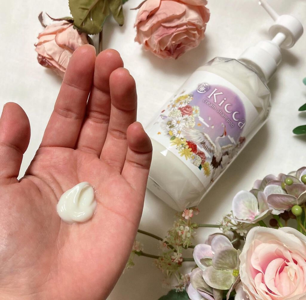 Kicca クリームシャンプー/Kicca/市販シャンプーを使ったクチコミ（3枚目）