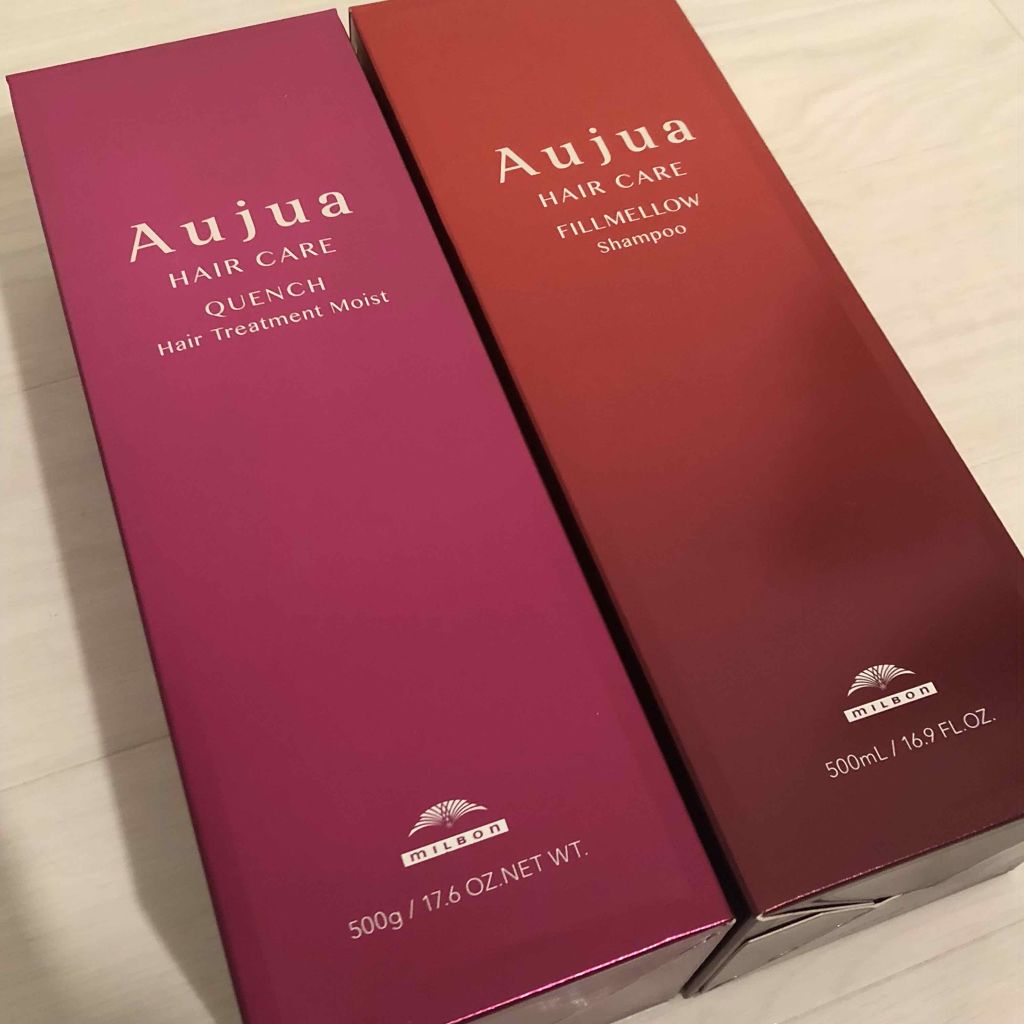 クエンチ ヘアトリートメント/オージュア/シャンプー・コンディショナーを使ったクチコミ(2枚目)