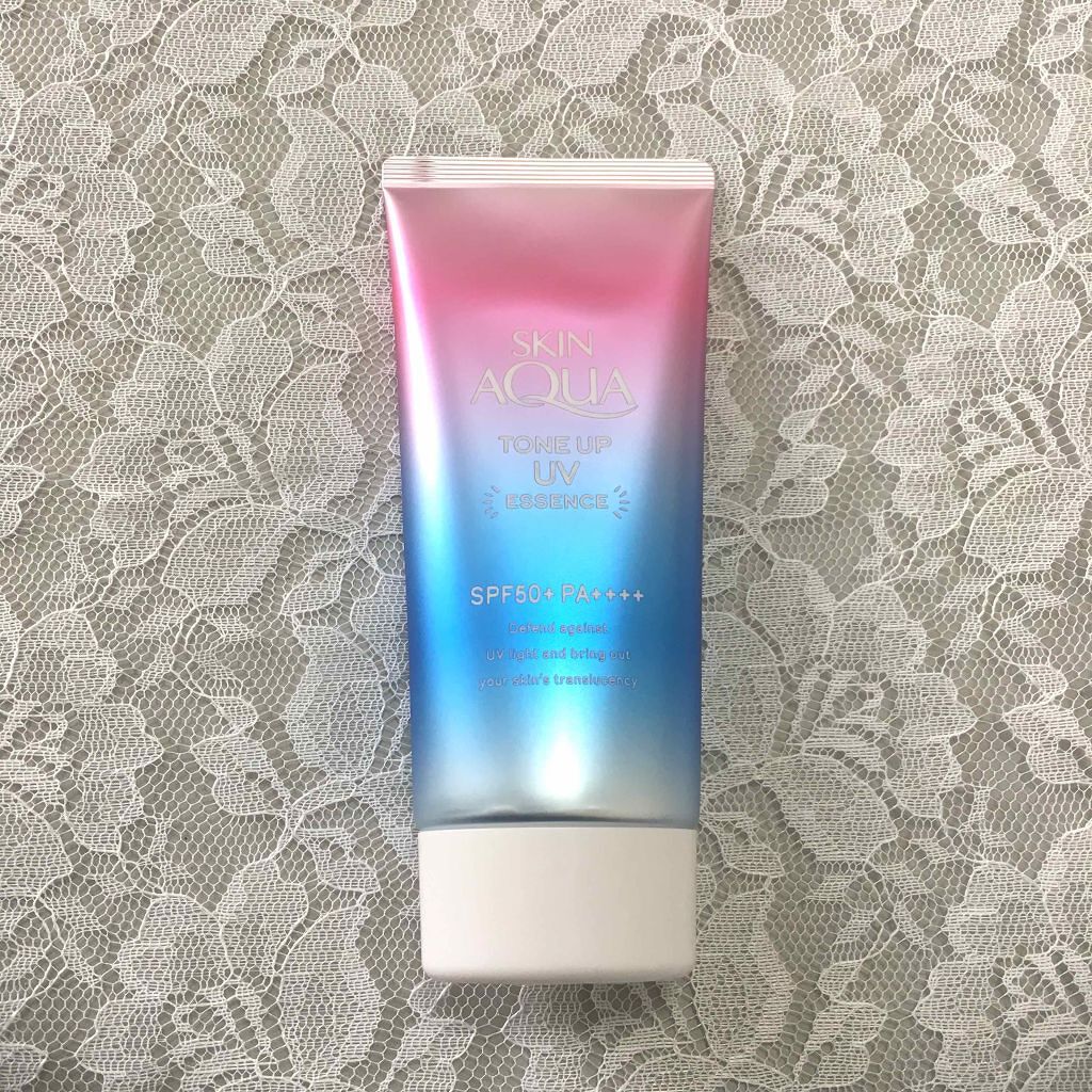 スキンアクア トーンアップUVエッセンス/スキンアクア/日焼け止めクリームを使ったクチコミ(1枚目)