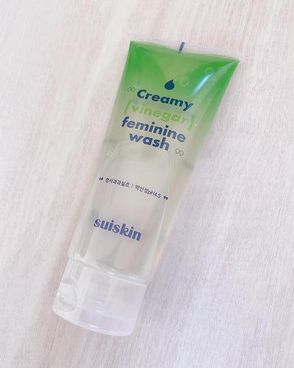 クリーミービネガーフェミニンウォッシュ/suiskin/ボディソープを使ったクチコミ(2枚目)