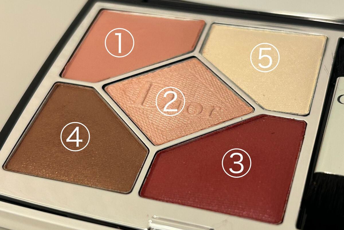 【旧】サンク クルール クチュール/Dior/アイシャドウパレットを使ったクチコミ(1枚目)