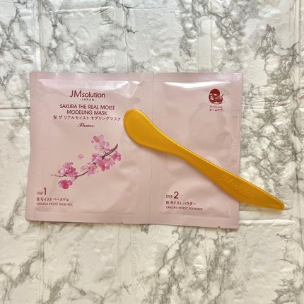 モデリングマスク 桜/JMsolution/洗い流すパック・マスクを使ったクチコミ(4枚目)
