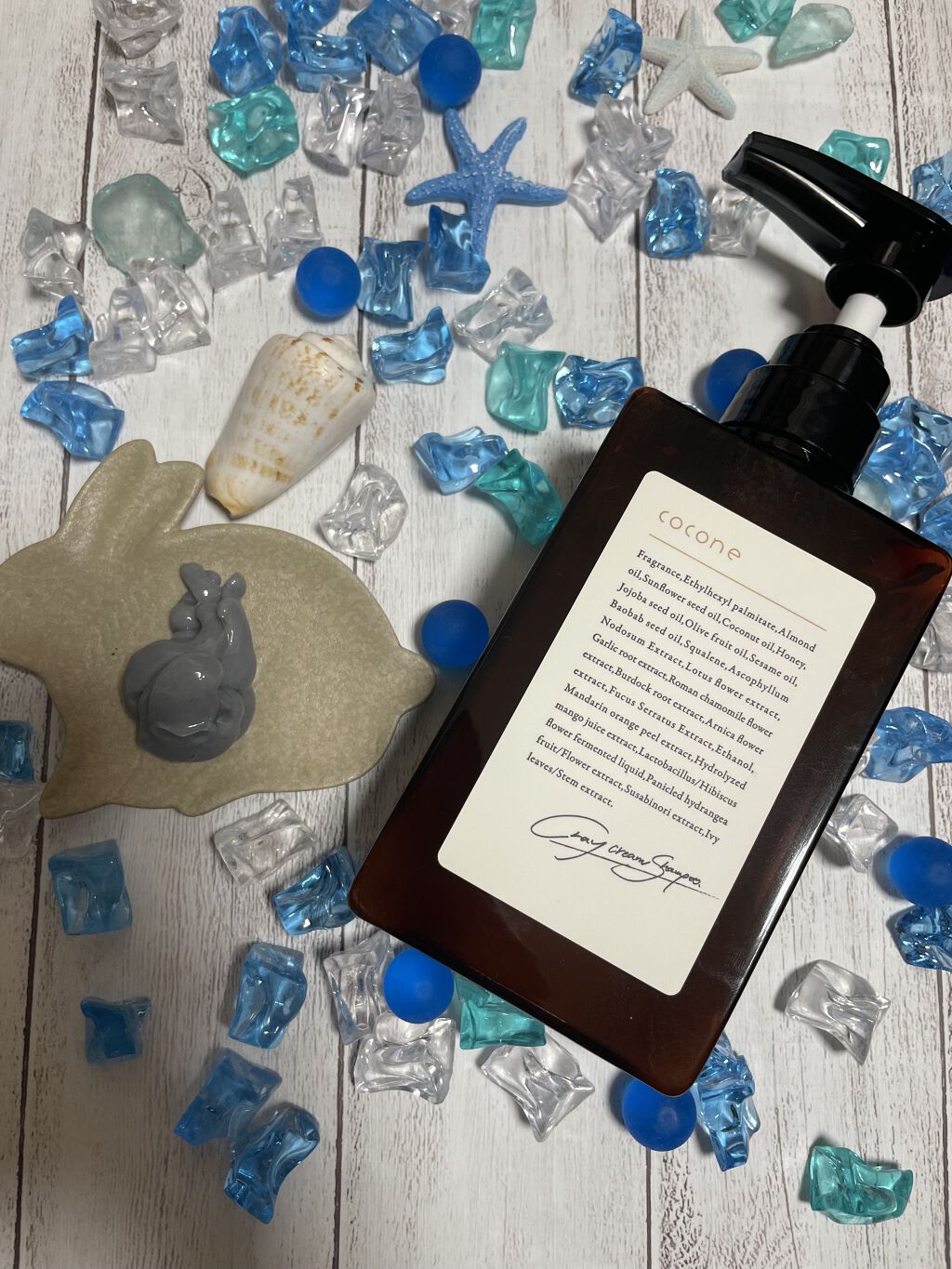 クレイクリームシャンプー（モイスト）/cocone/市販シャンプーを使ったクチコミ（1枚目）