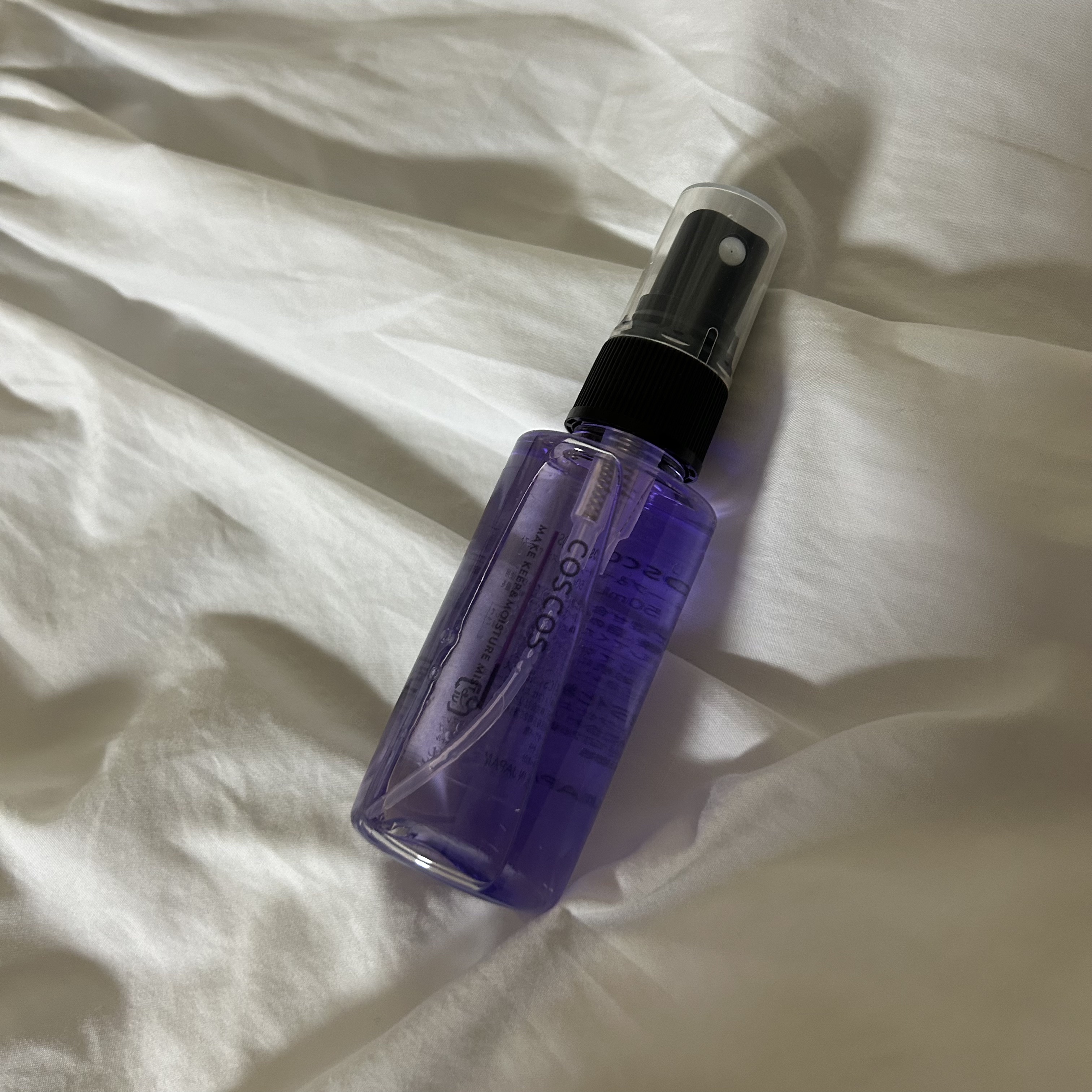 メイクアップフィクシングミスト/COSCOS/フィックスミストを使ったクチコミ（1枚目）