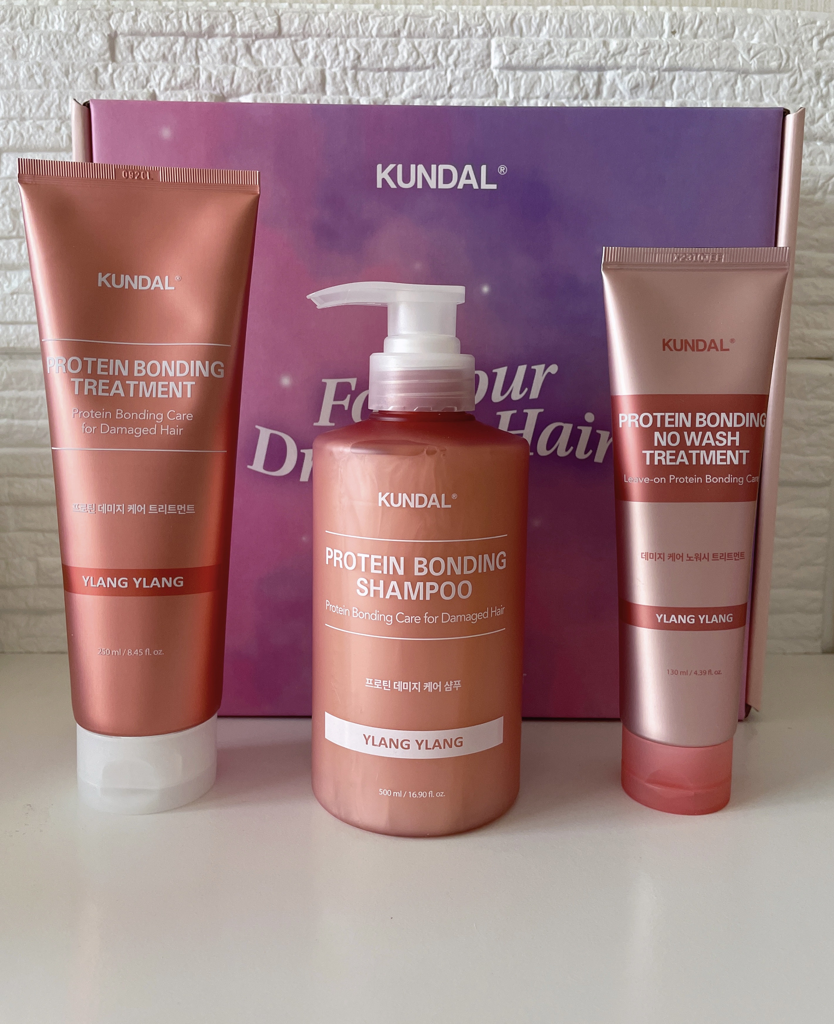 クンダル ダメージケア シャンプー/トリートメント/KUNDAL/市販シャンプーを使ったクチコミ（1枚目）