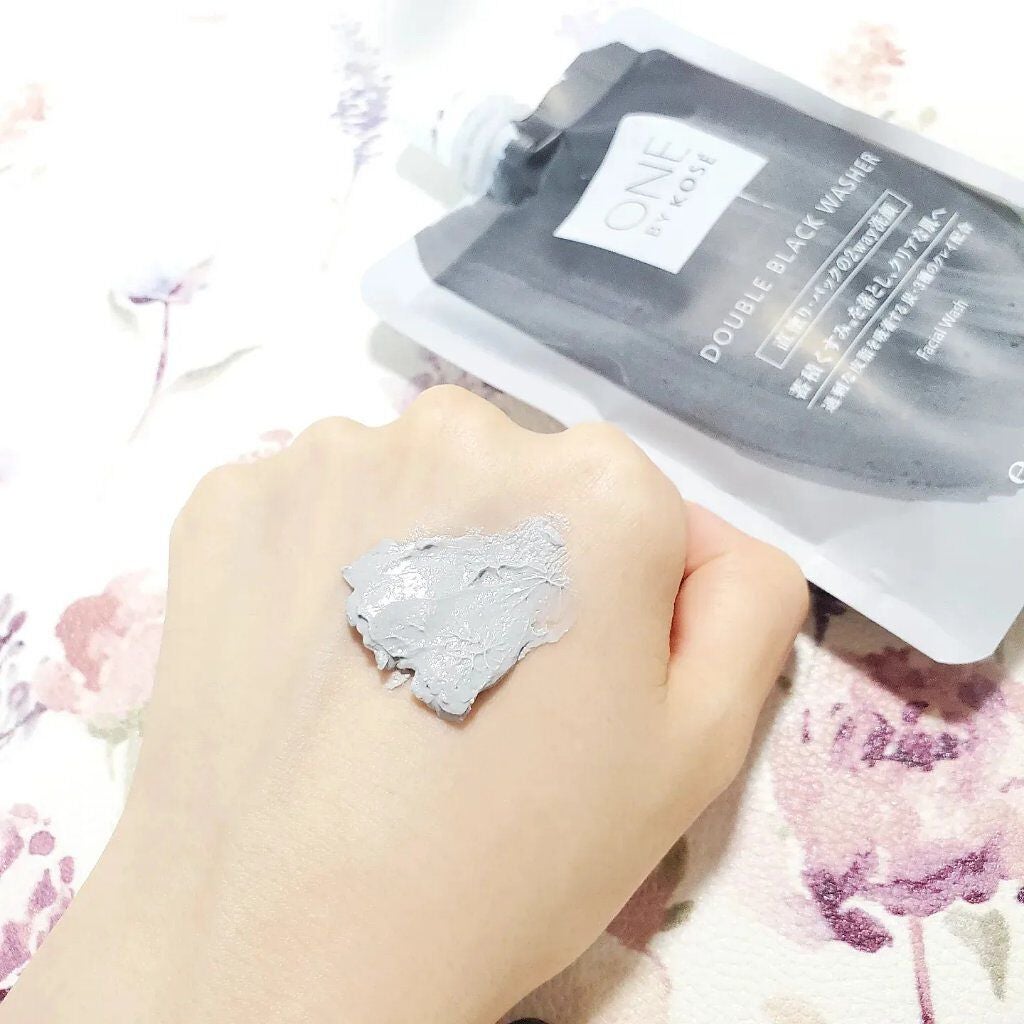 ダブル ブラック ウォッシャー/ONE BY KOSE/その他洗顔料を使ったクチコミ(4枚目)