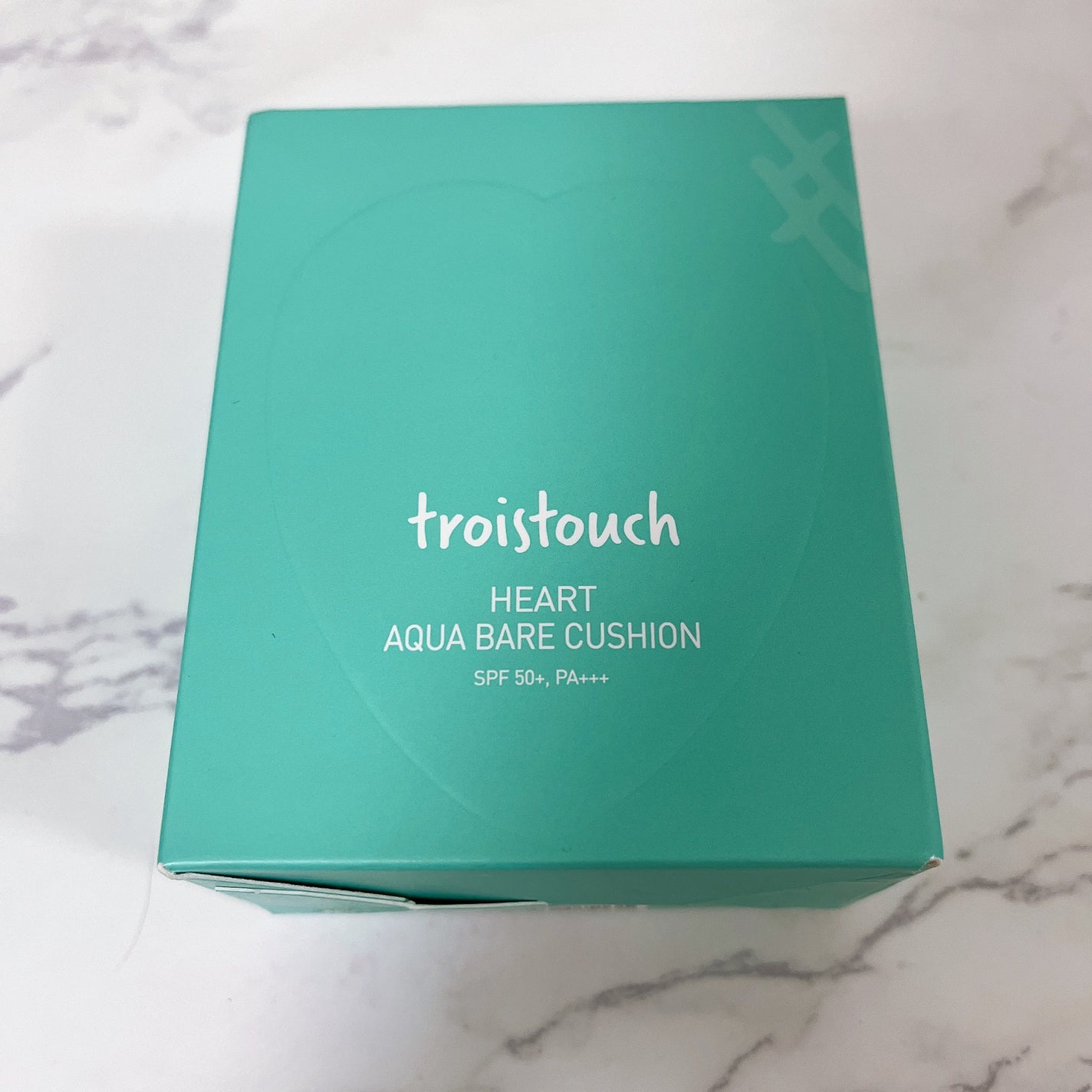 トワタッチ ハートクッション アクアベア/troistouch/クッションファンデーションを使ったクチコミ(1枚目)