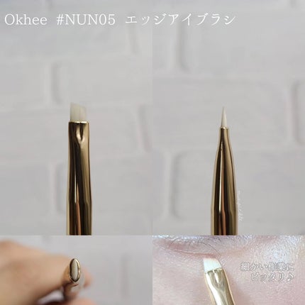 okhee 白玉ファンデーションブラシ/SOOA DOR/メイクブラシを使ったクチコミ(4枚目)