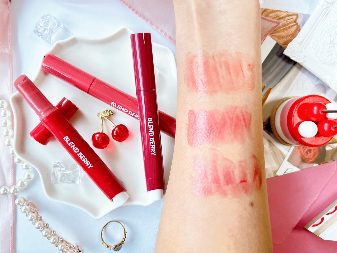 ブレンドベリー リップバルーン/BLEND BERRY/口紅を使ったクチコミ(2枚目)