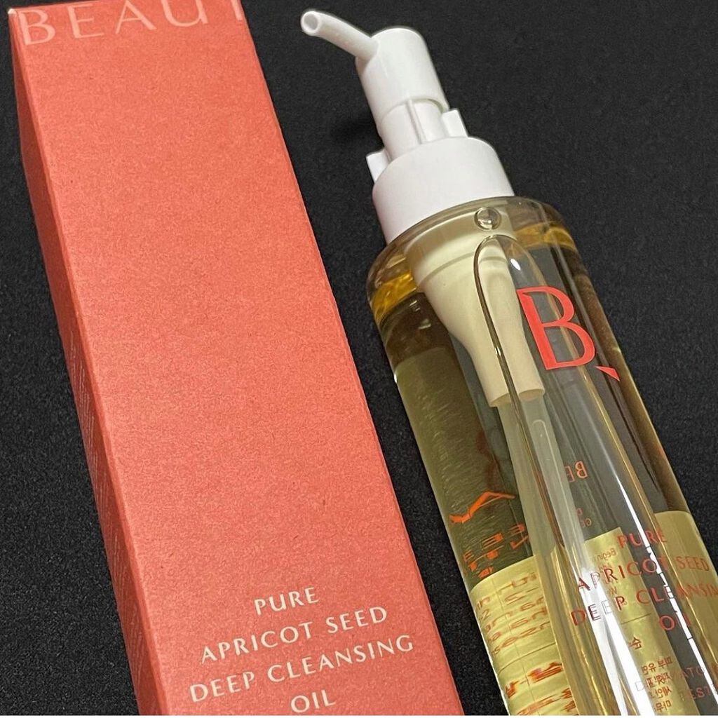 ピュアアプリコットシードディープクレンジングオイル/BEAUTIQLO/オイルクレンジングを使ったクチコミ(2枚目)
