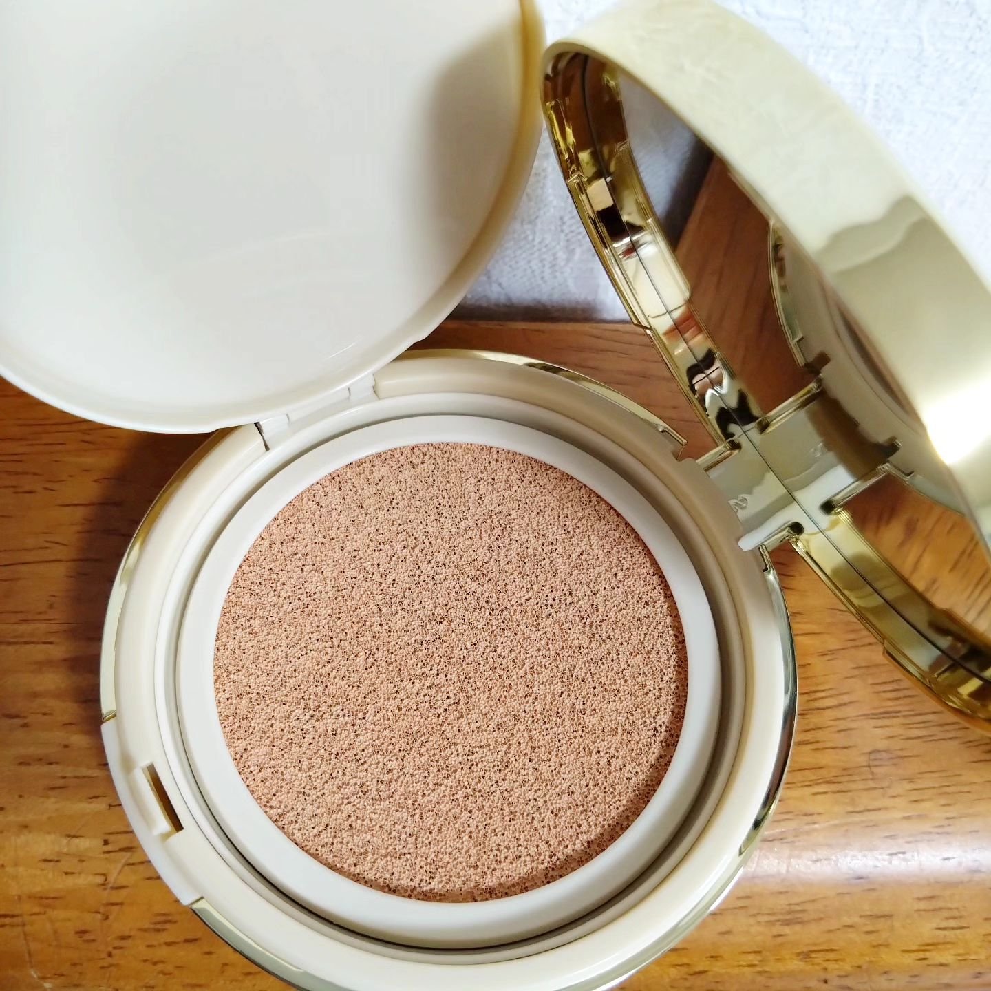 ルミナスフィット クッションファンデーション  01 ナチュラルベージュ/ODELIA/クッションファンデーションを使ったクチコミ（3枚目）