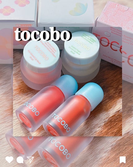 ビタグレーズドリップマスク/TOCOBO/リップマスクを使ったクチコミ(1枚目)