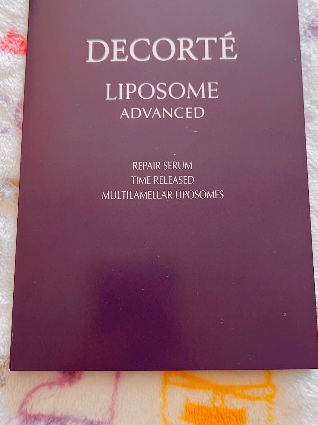 リポソーム アドバンスト リペアセラム/DECORTÉ/美容液を使ったクチコミ(1枚目)