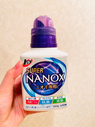 トップ スーパーNANOX ニオイ専用 本体 400g/トップ/洗濯洗剤を使ったクチコミ（3枚目）