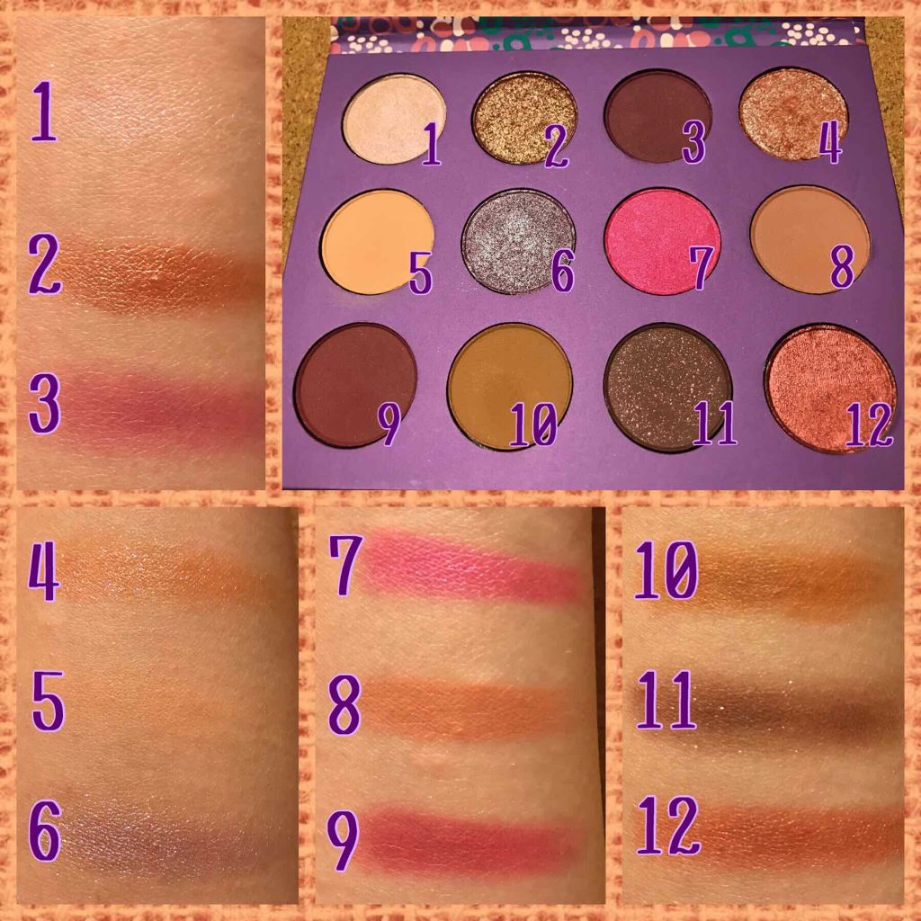 ELEMENT OF SURPRISE/ColourPop/アイシャドウパレットを使ったクチコミ（2枚目）