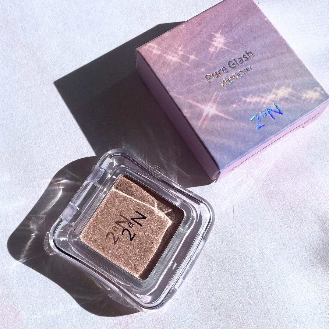 ピュアグラッシュ ハイライター/2aN/パウダーハイライトを使ったクチコミ（2枚目）