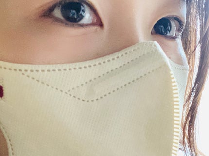 スタイリーマスク オークル(耳ひも5色)/やまと工業/マスクを使ったクチコミ(9枚目)