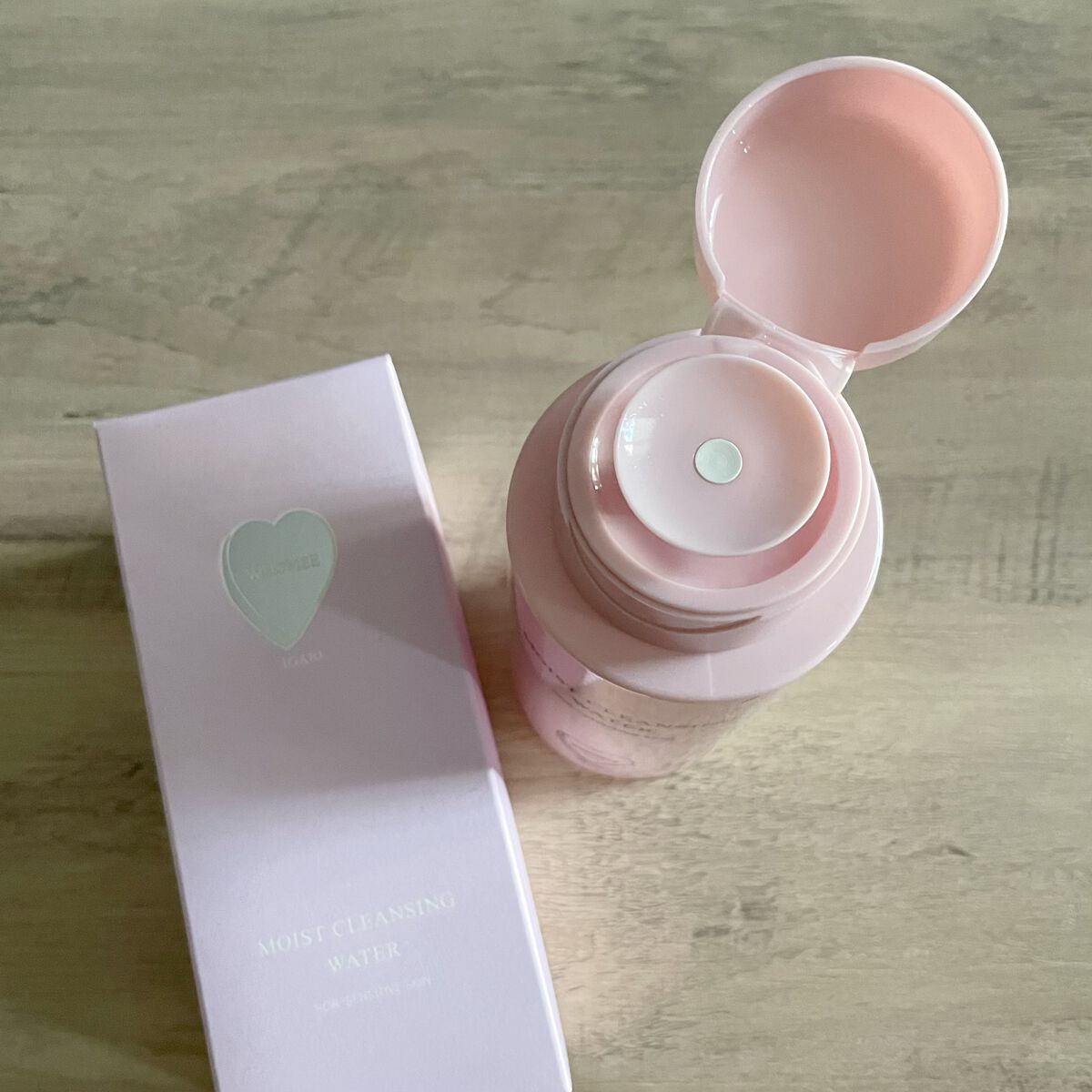 モイストクレンジングウォーター/WHOMEE/クレンジングウォーターを使ったクチコミ（2枚目）