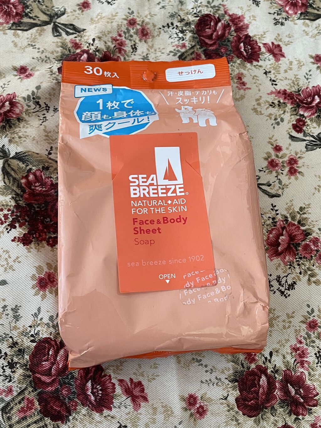 ボディシート (せっけん)/シーブリーズ/ボディシートを使ったクチコミ（1枚目）