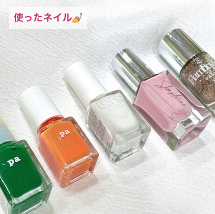 gene TOKYO ネイル/DAISO/マニキュアを使ったクチコミ(2枚目)