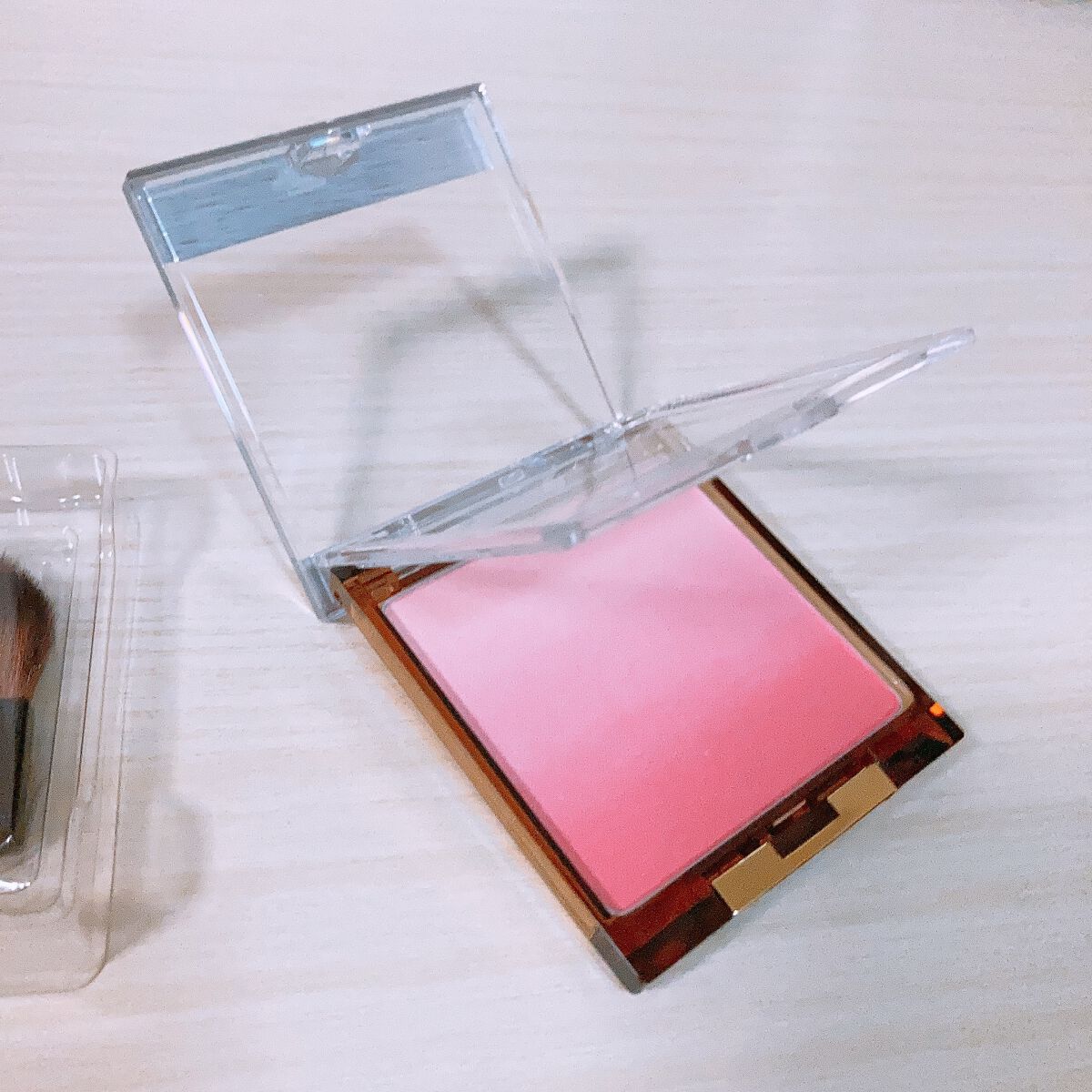 オーラティック ブラッシュ/excel/パウダーチークを使ったクチコミ(4枚目)