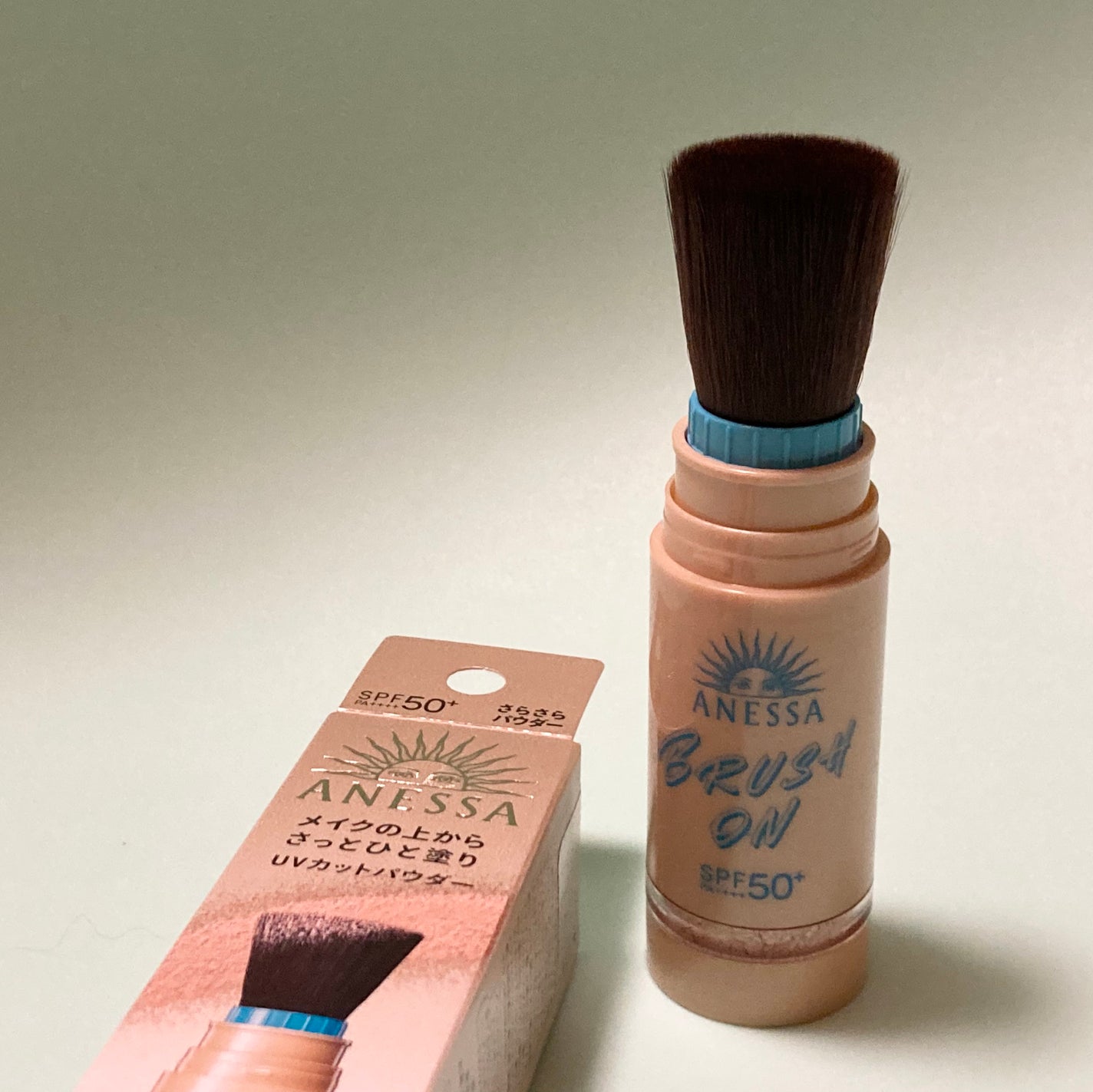 アネッサ パーフェクト UV ブラッシュオンパウダー/アネッサ/日焼け止めパウダーを使ったクチコミ(2枚目)