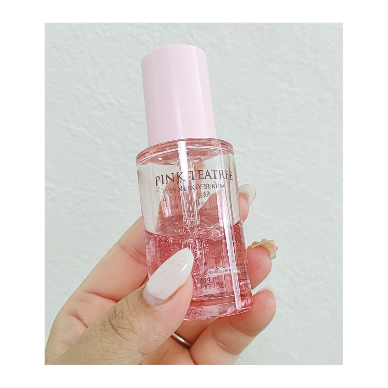 ピンクティーツリーシナジーセラム/APLIN/美容液を使ったクチコミ（1枚目）
