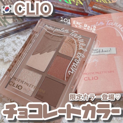 プロ アイパレット ミニ/CLIO/アイシャドウパレットを使ったクチコミ(1枚目)