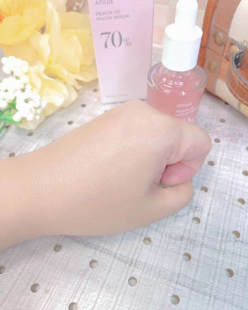 桃70%ナイアシンセラム/Anua/美容液を使ったクチコミ(4枚目)