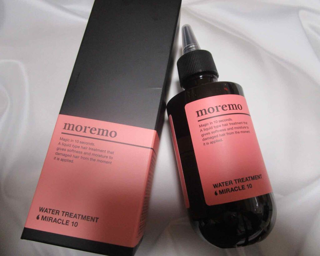 ウォータートリートメントミラクル10/moremo/洗い流すヘアトリートメントを使ったクチコミ(1枚目)