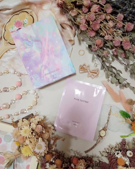 ピンクティーツリーマスクパック/APLIN/シートマスク・パックを使ったクチコミ(1枚目)