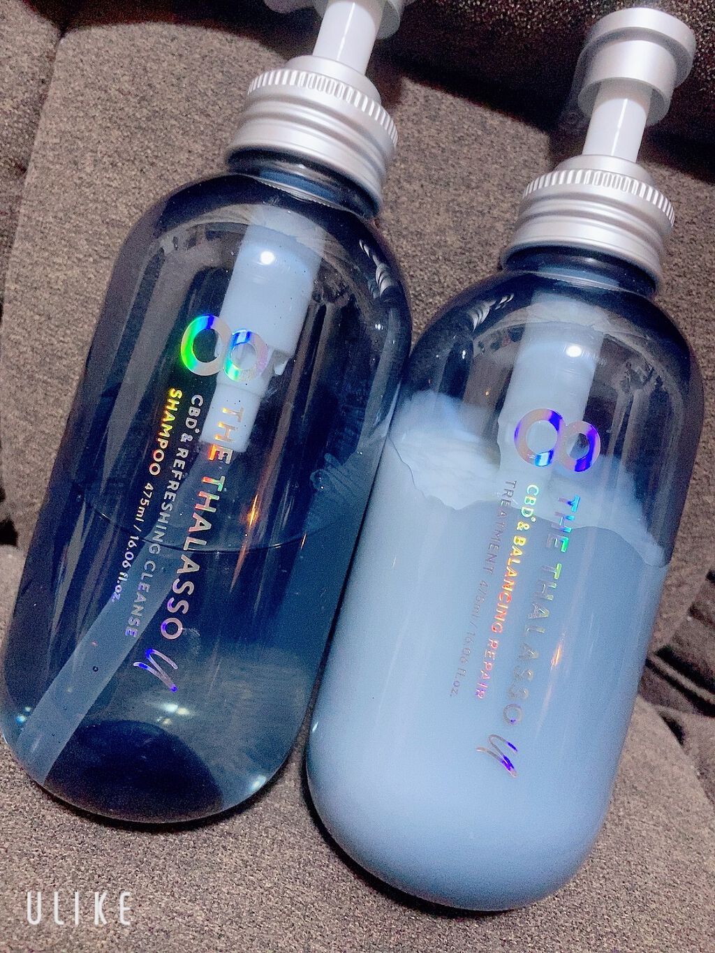 エイトザタラソ ユー CBD＆リフレッシング クレンズ 美容液シャンプー／CBD＆バランシング ダメージリペア 美容液ヘアトリートメント/エイトザタラソ/市販シャンプーを使ったクチコミ（1枚目）