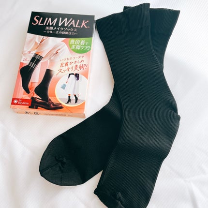 美脚メイクソックス/SLIMWALK/着圧ソックス・レギンスを使ったクチコミ(1枚目)