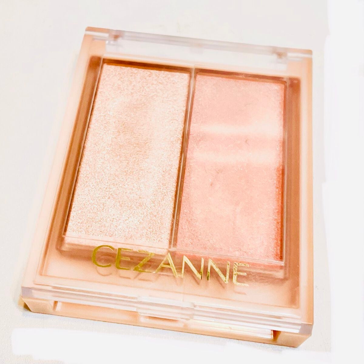 フェイスグロウカラー/CEZANNE/クリームハイライトを使ったクチコミ(1枚目)