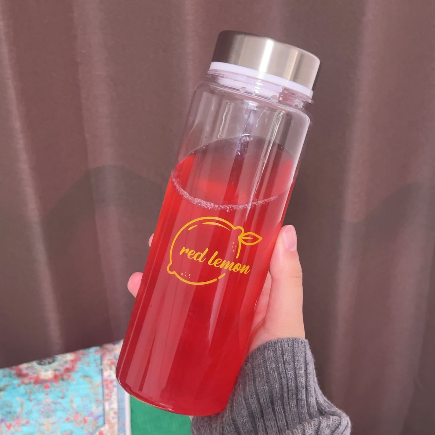 HNBレッドダイエットレモン味/HNBBIO+/ドリンクを使ったクチコミ(2枚目)